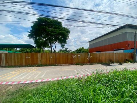 ขายถูกที่ดินอ่อนนุช 66 รูปที่ดินสี่เหลี่ยมจัตุรัส ทำเลดีมาก ใกล้สี่แยก ศรีนครินทร์ อ่อนนุช รถไฟฟ้าสายสีเหลือง - 1