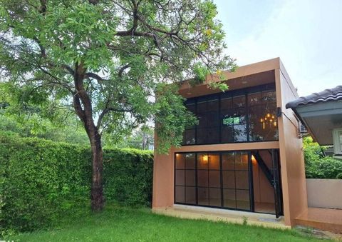 For sale: corner-lot detached house, 80 sq.wah, with a 2-storey guesthouse, Kanasiri Village, Phutthamonthon Sai 4 - Salaya - 3