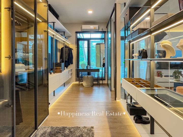 บ้านเดี่ยวหลังใหญ่ วิวทะเลสาบ มัณฑนา บางนา กม.15 | Mantana Bangna km.15 พื้นที่พักผ่อนข้างบ้านและหลังบ้าน , ม่านน้ำตก - รูปที่ 16