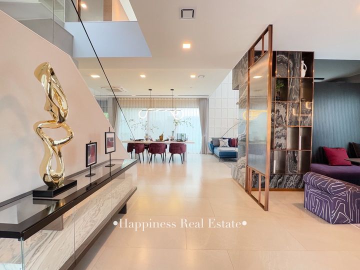 บ้านเดี่ยวหลังใหญ่ วิวทะเลสาบ มัณฑนา บางนา กม.15 | Mantana Bangna km.15 พื้นที่พักผ่อนข้างบ้านและหลังบ้าน , ม่านน้ำตก - รูปที่ 9