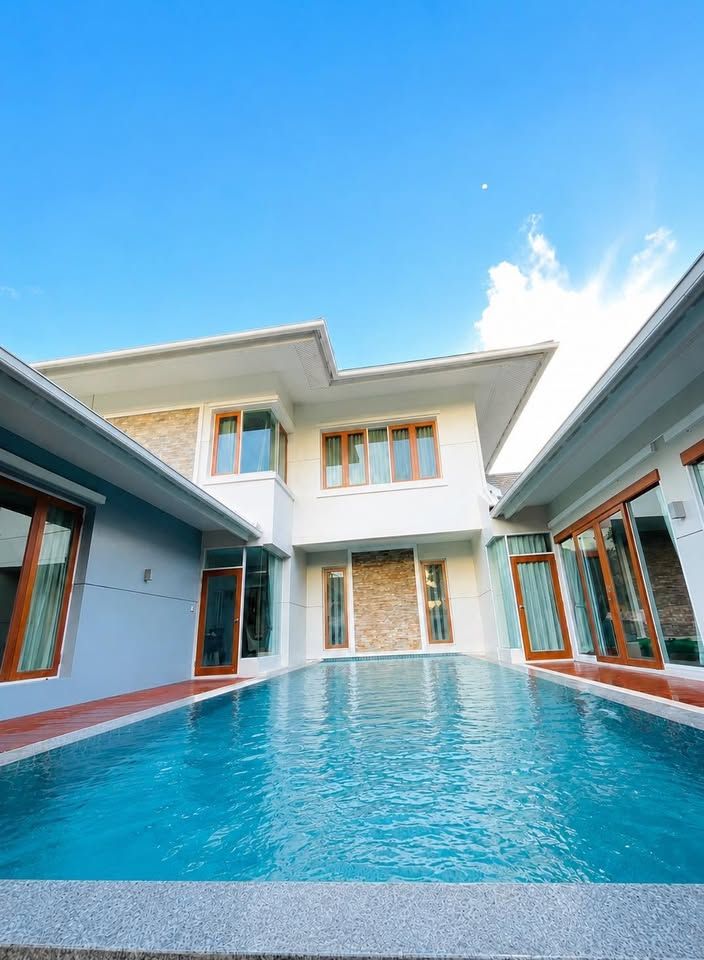 บ้านเดี่ยวสร้างเอง 200 ตร.ว. 5 นอน 4 น้ำ 8 ที่จอดรถ พร้อมสระว่ายน้ำ - รูปที่ 10