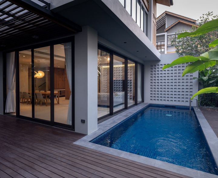 Ultra Luxury Home - Baan Baan Vibhavadi 20, a large 4-story single house in a private community with only 10 units. - photo 3