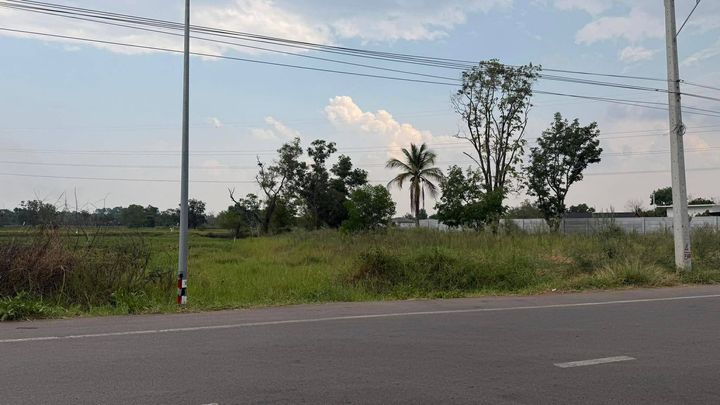 ขายที่ดิน 1 ไร่ ติดถนนสี่เลน ข้างปั๊มน้ำมัน PT ใกล้วัดป่าบ้านตาด - รูปที่ 1