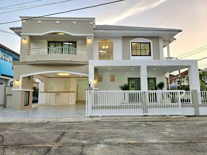 หมู่บ้านศิลปการพาร์ค3 บ้านเดี่ยวขนาดใหญ่ แปลงมุมนอกติดถนนเมน รีโนเวทใหม่ตกแต่งพร้อมอยู่ - รูปที่ 1