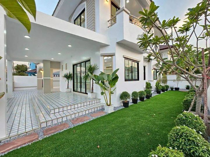 หมู่บ้านศิลปการพาร์ค3 บ้านเดี่ยวขนาดใหญ่ แปลงมุมนอกติดถนนเมน รีโนเวทใหม่ตกแต่งพร้อมอยู่ - รูปที่ 4