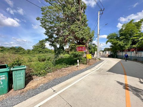 ขายด่วนที่ดิน 290 ตรว. ซอย วัดปากคลองพระอุดม ใกล้ถนนชัยพฤกษ์ ปากเกร็ด - 1