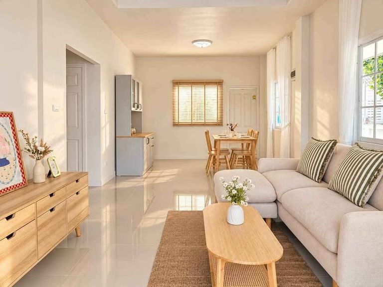 บ้านวีน่าทาวน์ สันไร่ บ้านสไตล์ Minimal Cozy - รูปที่ 6