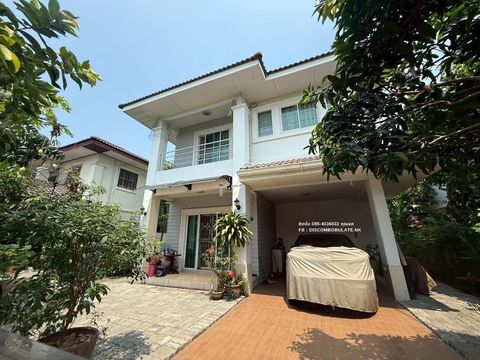 ขายบ้านเดี่ยว 2 ชั้น มบ.ศรีนครินทร์ ศรีราชา - 1