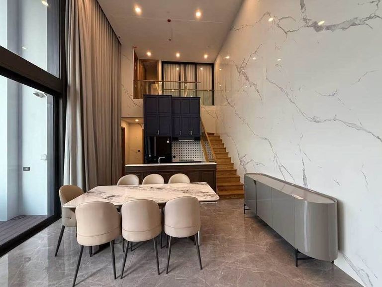(Rent) Duplex Penthouse with Private Swimming Pool "Siamese Rama 9" - photo 2