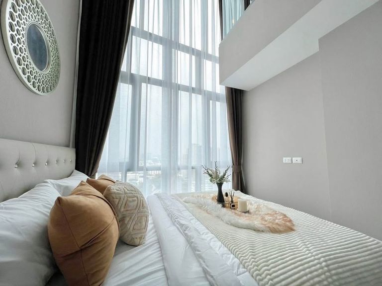 New Room Ready to Move In, Metro Sky Prachachuen Project (City View) - photo 12