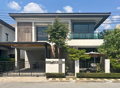 บ้านเดี่ยว 2 ชั้น Luxury หลังใหญ่ ทำเลดี Bangkok Boulevard ดอนเมือง-แจ้งวัฒนะ - 1