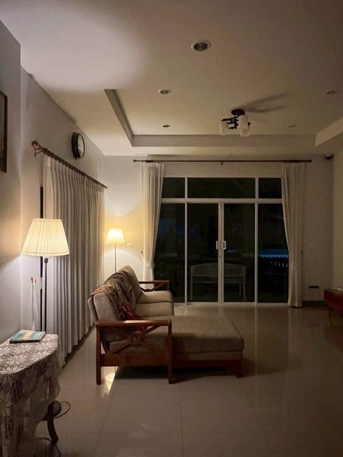 บ้านเดี่ยวพร้อมสวนสวย มีพื้นที่ปลูกผัก หมู่บ้านสวยน้ำใส ขายพร้อมเฟอร์ - 5