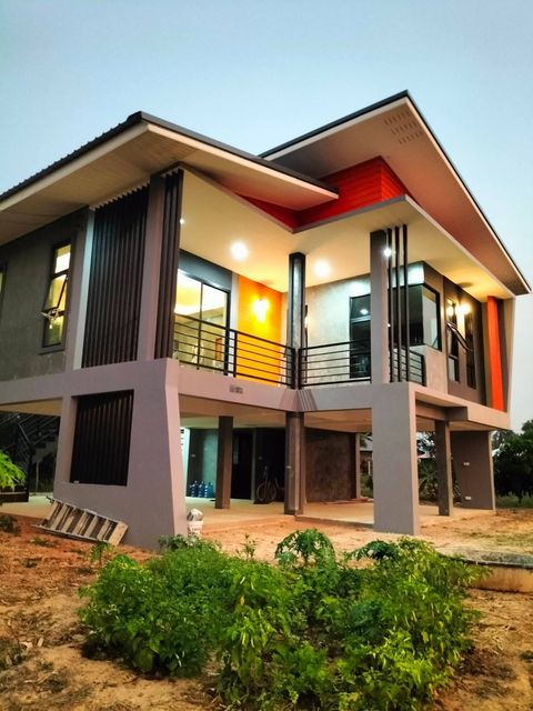 ขายบ้านพร้อมที่ดินติดถนนสาย กาฬสินธ์-สหัสขันธ์ 227 - 1