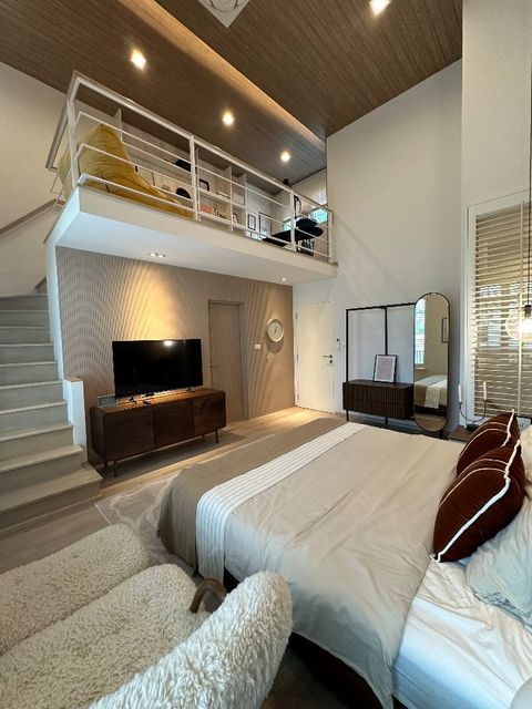 ให้เช่าบ้านตัวอย่าง Indy 2 บางนา - รามคำแหง 2 Town House หลังมุม 2 ชั้นครึ่ง - 4