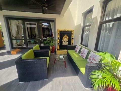 Pool villa for sale in Pattaya — detached house with private swimming pool in Phutara Villa - 3