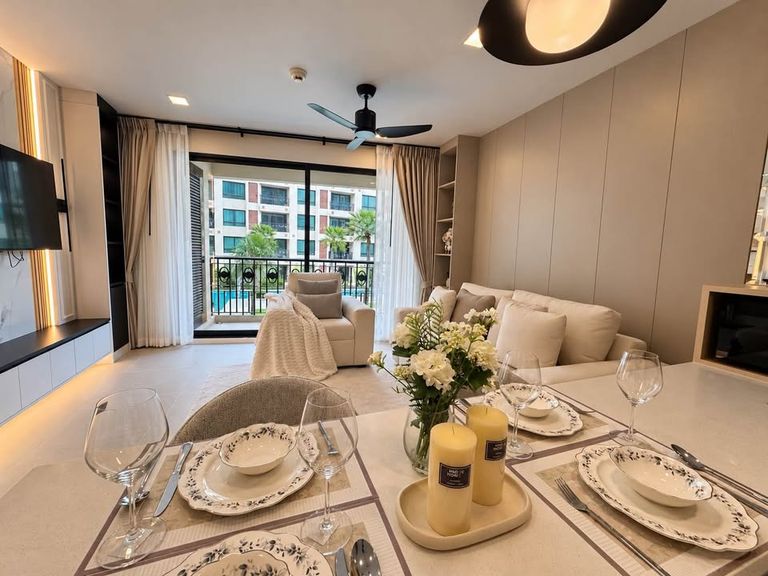 Marrakesh Hua Hin Residences ปรับปรุงใหม่ | ขายห้องวิวสระว่ายน้ำ - รูปที่ 5