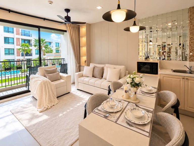 Marrakesh Hua Hin Residences ปรับปรุงใหม่ | ขายห้องวิวสระว่ายน้ำ - รูปที่ 9