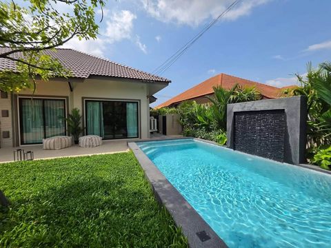 Pool villa detached house for sale, move-in ready, Pattaya Paradise Village 1 - 2