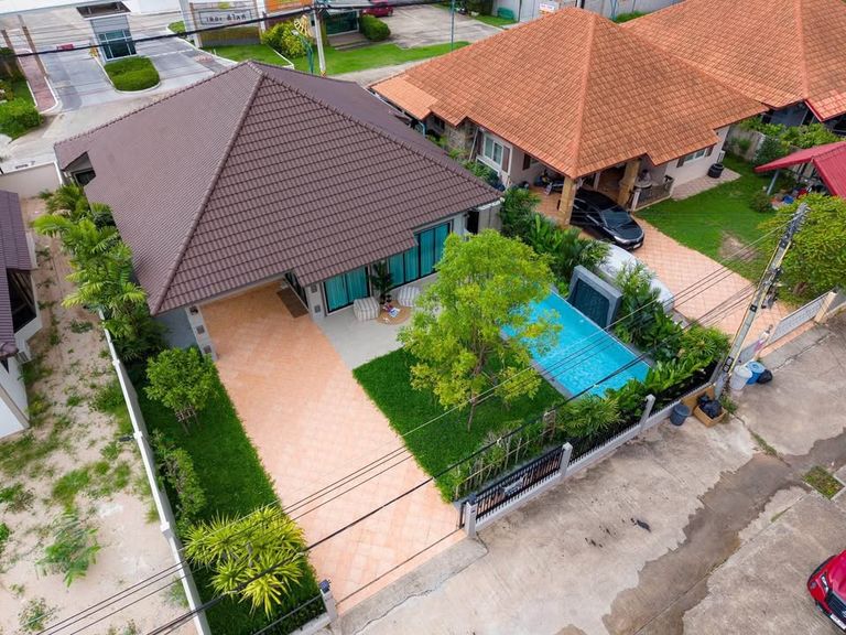 ขายบ้านเดี่ยวพูลวิลล่า พร้อมเข้าอยู่ หมู่บ้าน Pattaya Paradise Village 1 - รูปที่ 18