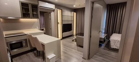 Condo for rent: The Politan Aqua, 45,000 THB/month, 2 bedrooms, 2 bathrooms, 60 sqm, 19th floor