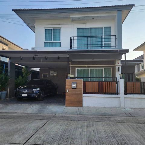 ขายบ้านเดี่ยวโครงการ เสนา วิลล์ บรมราชชนนี- สาย 5 ใกล้เซ็นทรัลศาลายา - 1