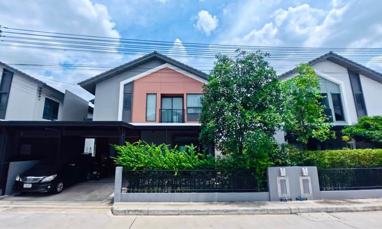 บ้านแฝดสไตล์บ้านเดี่ยว อณาสิริ ราชพฤกษ์ 346 - รูปที่ 1