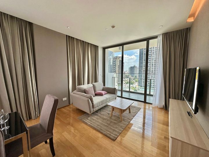 For Rent, Ready to Move in, Aequa Sukhumvit 49 (เอควา สุขุมวิท 49) Corner Room with Bathtub, Near Thonglor BTS - photo 1