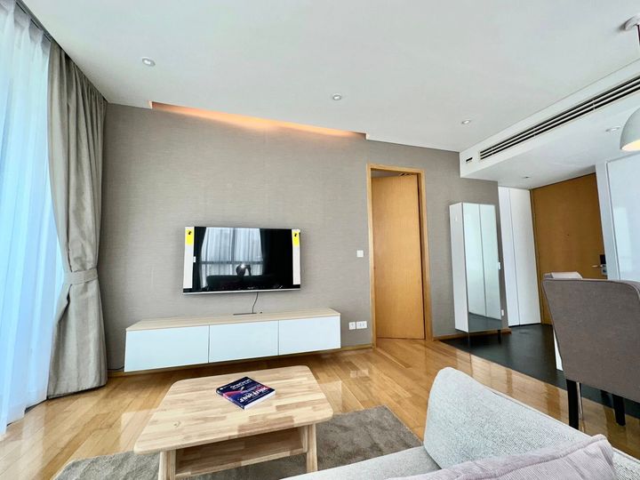 For Rent, Ready to Move in, Aequa Sukhumvit 49 (เอควา สุขุมวิท 49) Corner Room with Bathtub, Near Thonglor BTS - photo 2