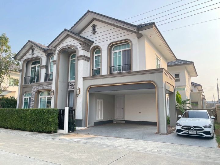 บ้านใหม่ปล่อยเช่าครั้งแรกหมู่บ้าน Grandio Bangna KM.5 เช่า 115,000 บ้านพร้อมอยู่/ขายขายเพียง 15.65ล้านบาท (net) - รูปที่ 1