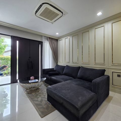 ขายด่วน บ้านหรูพร้อมอยู่ นันทวัน รามอินทรา-พหลฯ 50 "หลังมุม ทำเลดีที่สุดในโครงการ หน้าสโมสรและสวนสาธารณะ" - 4