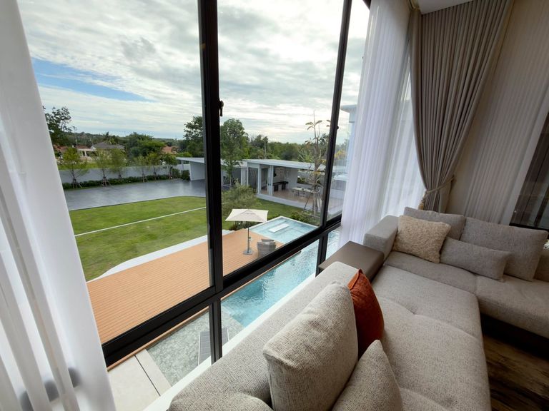 Luxury Pool Villa ทำเลศักยภาพ ติดถนน 2 ด้าน ใกล้อ่างเก็บน้ำมาบประชัน พัทยา - รูปที่ 11