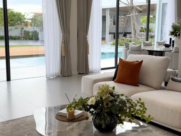 Luxury Pool Villa ทำเลศักยภาพ ติดถนน 2 ด้าน ใกล้อ่างเก็บน้ำมาบประชัน พัทยา - รูปที่ 19