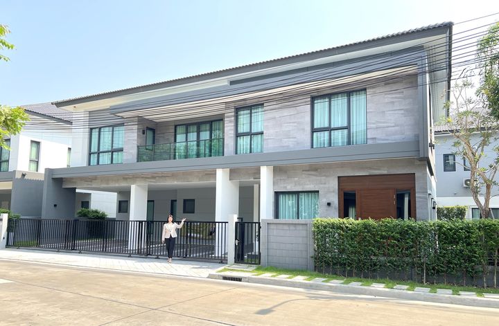 ขาย บ้านใน เดอะ ซิตี้ ติวานนท์-งามวงศ์วาน ทั้งโครงการมีเพียง 60 ครอบครัว บ้านใหม่ ยังไม่เคยเข้าอยู่ - แบบบ้าน “Godiva” - สร้างด้วยอิฐมวลเบา - รูปที่ 2