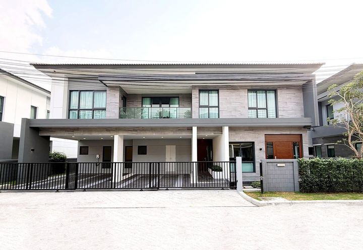 ขาย บ้านใน เดอะ ซิตี้ ติวานนท์-งามวงศ์วาน ทั้งโครงการมีเพียง 60 ครอบครัว บ้านใหม่ ยังไม่เคยเข้าอยู่ - แบบบ้าน “Godiva” - สร้างด้วยอิฐมวลเบา - รูปที่ 1