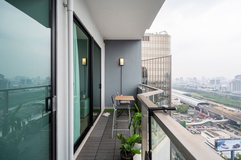For Sale/Rent: Supalai Premier @ Asoke, 1 Bedroom, 31st Floor, with Balcony, Newly Renovated, Next to MRT Phetchaburi - photo 4