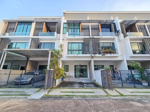 3-Storey Townhome, The Terrace Ramintra 65 Project