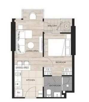 OKA HAUS Luxury High-Floor Condos | Rama 4 – Sukhumvit (1 Bed 1 Bath 35.47 sqm 13th Floor) - photo 13