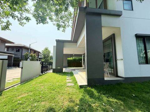 บ้านเดี่ยว ให้เช่า ใกล้โรงเรียนนานาชาติ ใกล้สนามบินสุวรรณภูมิ หมู่บ้านบุราสิริ พัฒนาการ - 3