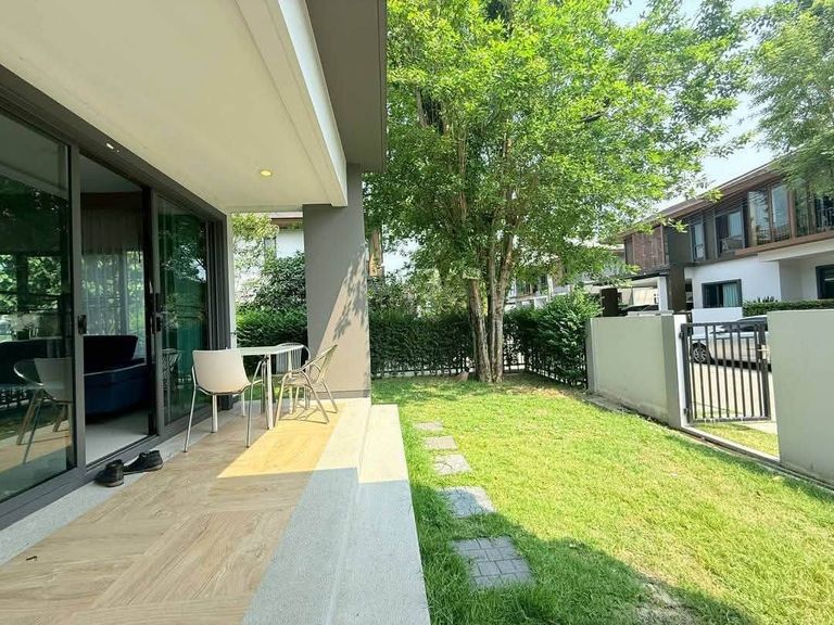 บ้านเดี่ยว ให้เช่า ใกล้โรงเรียนนานาชาติ ใกล้สนามบินสุวรรณภูมิ หมู่บ้านบุราสิริ พัฒนาการ - รูปที่ 7