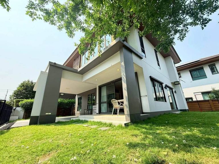 บ้านเดี่ยว ให้เช่า ใกล้โรงเรียนนานาชาติ ใกล้สนามบินสุวรรณภูมิ หมู่บ้านบุราสิริ พัฒนาการ - รูปที่ 11