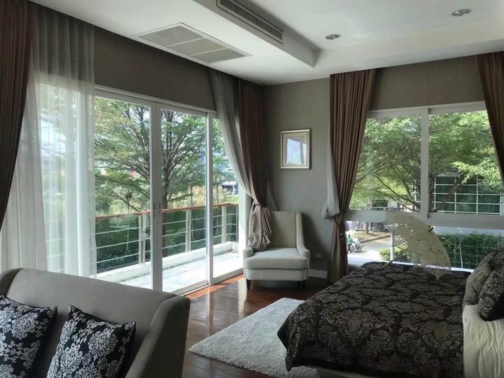 [ขาย/เช่า] บ้านหรูสไตล์ Modern Classic พร้อมสระว่ายน้ำส่วนตัว หมู่บ้านเนอวานา ไอคอน - รูปที่ 7