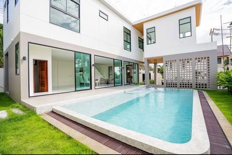 Detached Pool Villa, Newly Built, Most Beautiful Modern Design in the Project