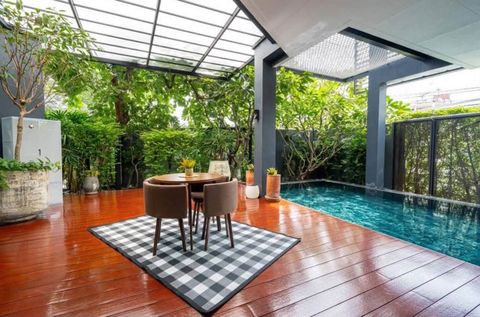 RARE PRIVATE OASIS IN THE HEART OF BANGKOK บ้านหรูพร้อมสระว่ายน้ำ ใจกลางเมือง - 1