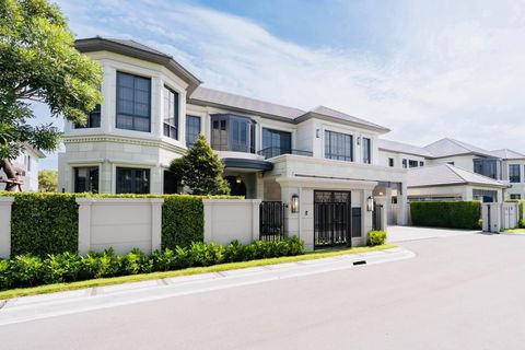 Luxury Detached House Near Clubhouse Narasiri Krungthep Kreetha, Function Adjustable to Lifestyle - 5