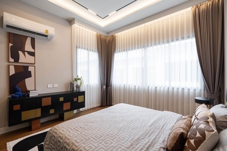 Luxury Detached House Near Clubhouse Narasiri Krungthep Kreetha, Function Adjustable to Lifestyle - photo 22