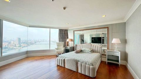 For Sale: Rare Asset by the River! Large Size 161.45 sqm with 180° Chao Phraya River View at My Resort @ River Charan 72 - 2