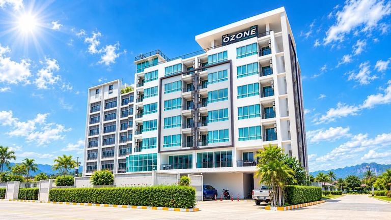 ขายคอนโด THE OZONE CONDO KRABI – วิวสระว่ายน้ำ - รูปที่ 1