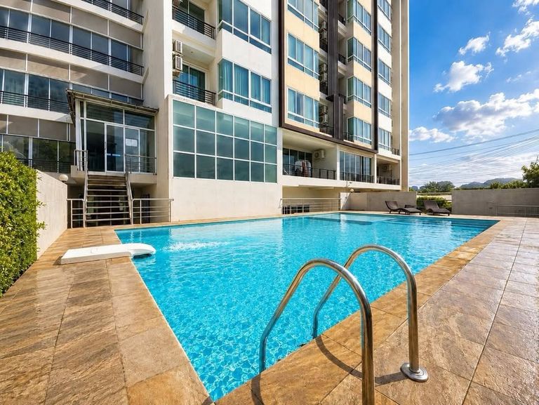 ขายคอนโด THE OZONE CONDO KRABI – วิวสระว่ายน้ำ - รูปที่ 2