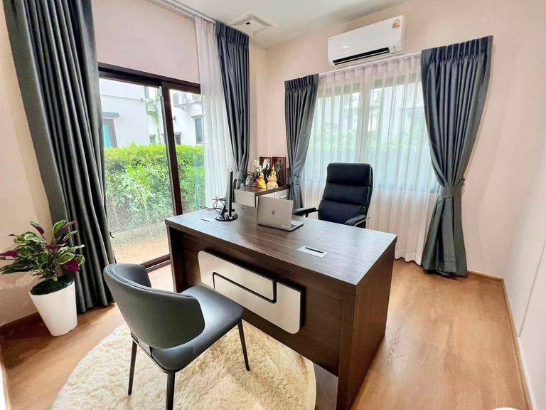 บ้านใหม่หรู ไม่เคยเข้าอยู่ ตกแต่งครบ พร้อมเข้าอยู่ทันที วิวาลดี้ บางนา กม.5 - รูปที่ 4