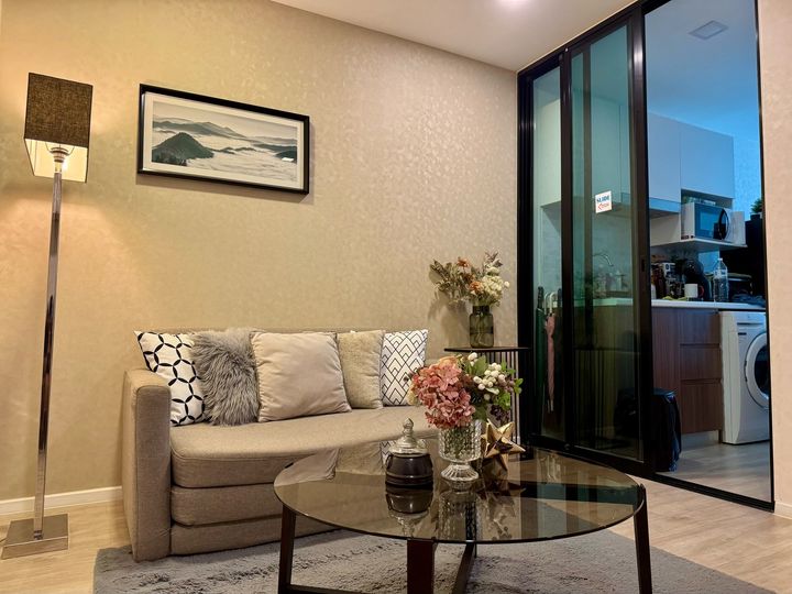 Atmoz Ladprao 71 ห้องหายากใหญ่กว่าปกติในโครงการ พร้อมห้องทำงานแยก (1 Bed Plus) ครัวปิด วิวส่วนตัว ระเบียงใหญ่พิเศษ - รูปที่ 6